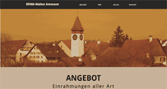 Desktop Screenshot of bewa-glattbrugg.ch